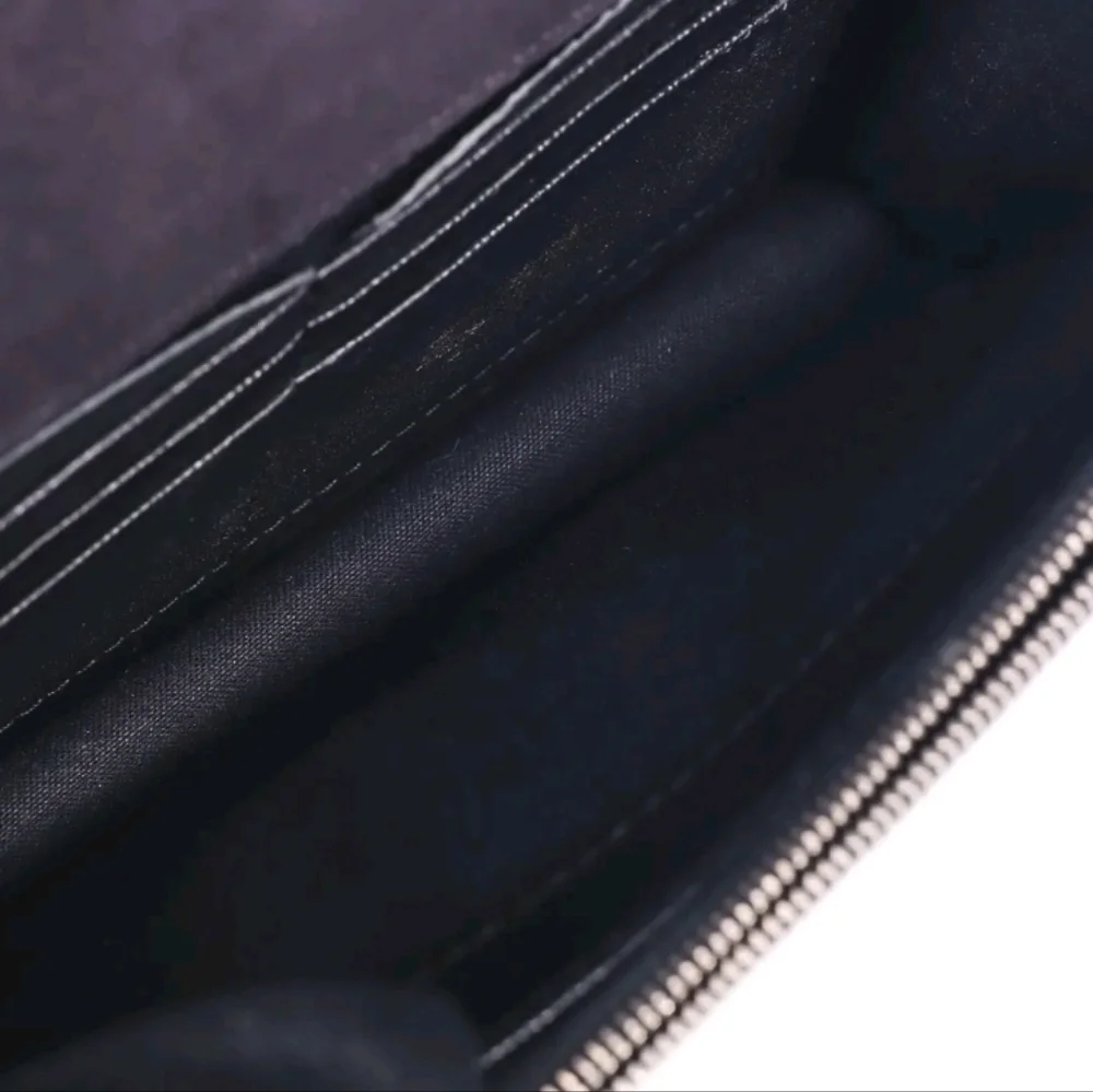 FENDI Authentic Leather Karlito Studs Shoulder Bag Limited Edition Black W/COA - Picture 10 of 12